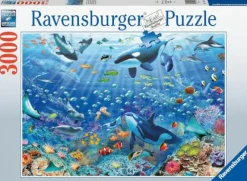 Ravensburger Erwachsenenpuzzle>Bunter Unterwasserspaß - Puzzle 3000 Teile