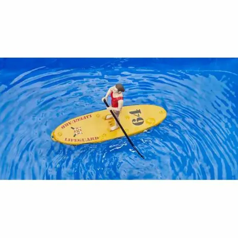 Bruder Fahrzeuge Und Fluggeräte>bworld Life Guard mit Stand Up Paddle