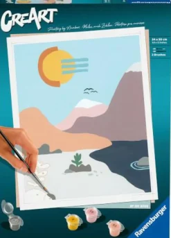 Ravensburger Malen Und Zeichnen>By the River - Malen nach Zahlen