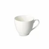 Dibbern Weiß>Café au lait-Obertasse 0,35 l Coupe Weiß Fine Bone