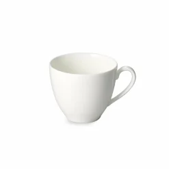 Dibbern Weiß>Café au lait-Obertasse 0,35 l Coupe Weiß Fine Bone