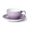 Dibbern Farbe>Cappuccino Obertasse 0,30 l Flieder Solid Color