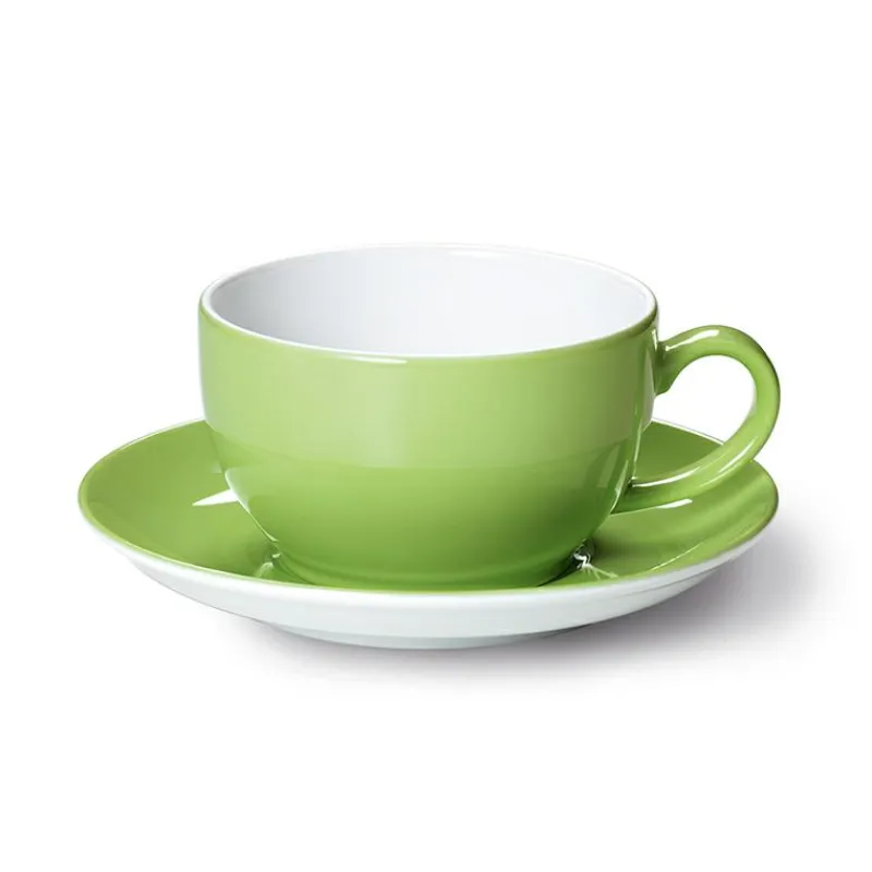 Dibbern Farbe>Cappuccino Obertasse 0,30 l Maigrün Solid Color