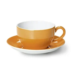 Dibbern Farbe>Cappuccino Obertasse 0,30 l Orange Solid Color