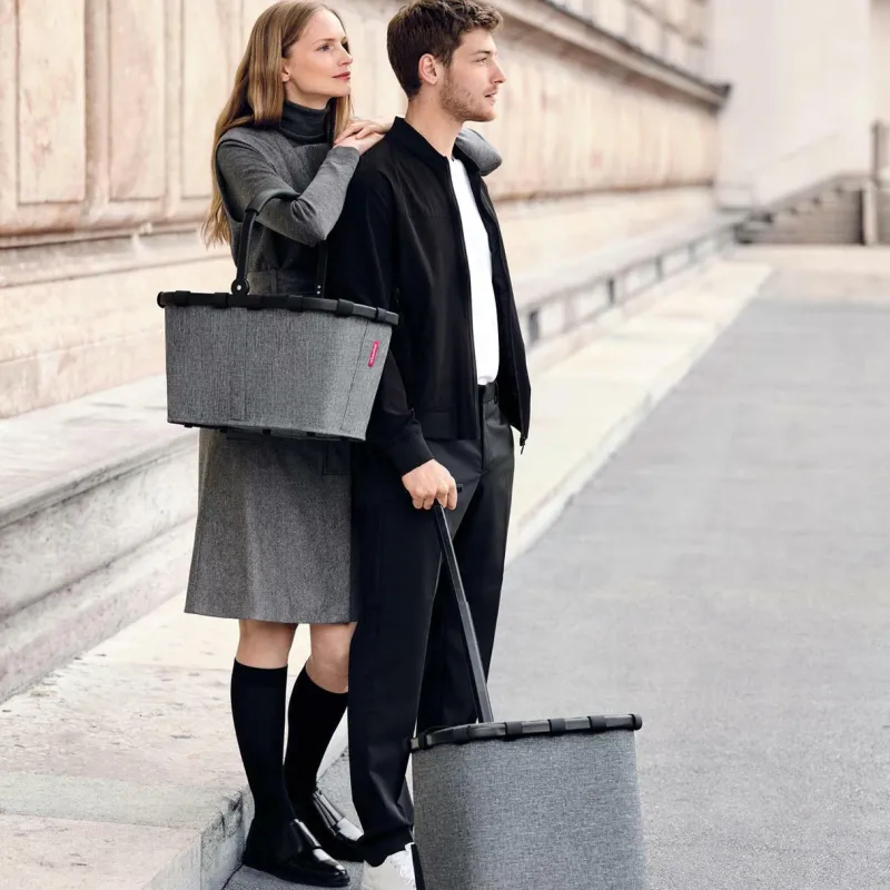 Reisenthel Reisetaschen Und Koffer>Carrycruiser frame twist silver Einkaufskorb mit R