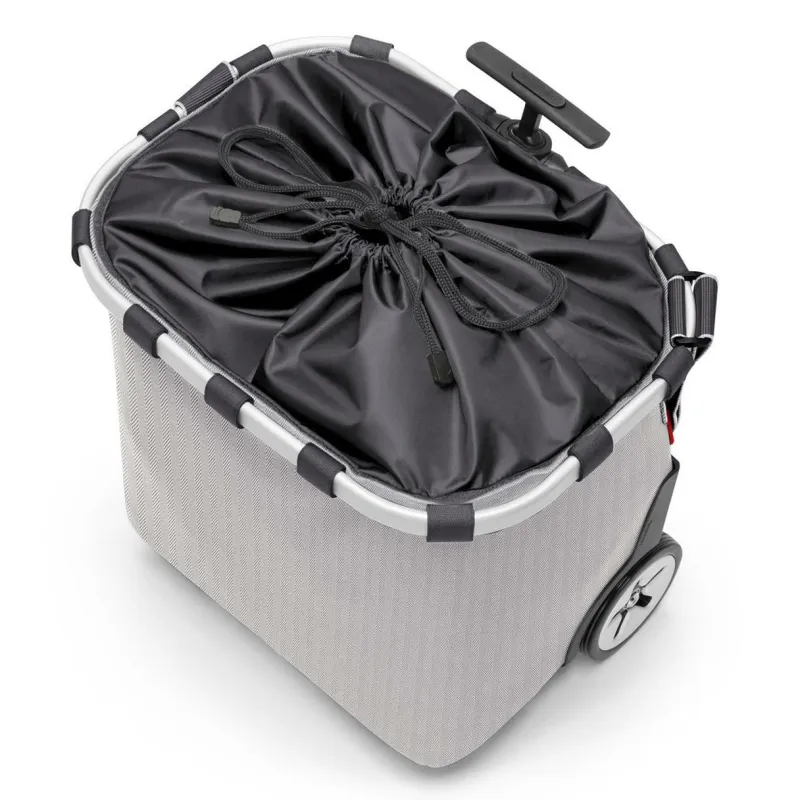 Reisenthel Einkaufstrolly/Shopper>Carrycruiser Herringbone Grey Einkaufskorb mit Rol