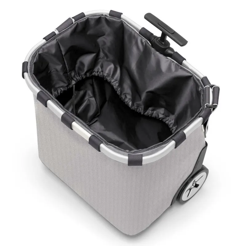 Reisenthel Einkaufstrolly/Shopper>Carrycruiser Herringbone Grey Einkaufskorb mit Rol