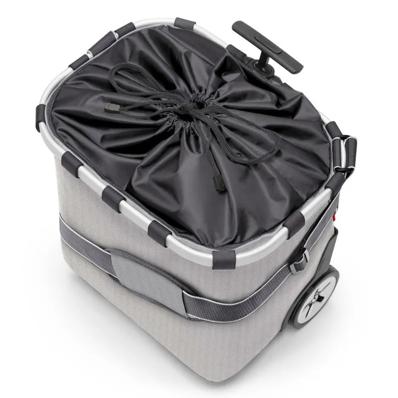 Reisenthel Einkaufstrolly/Shopper>Carrycruiser Herringbone Grey Einkaufskorb mit Rol