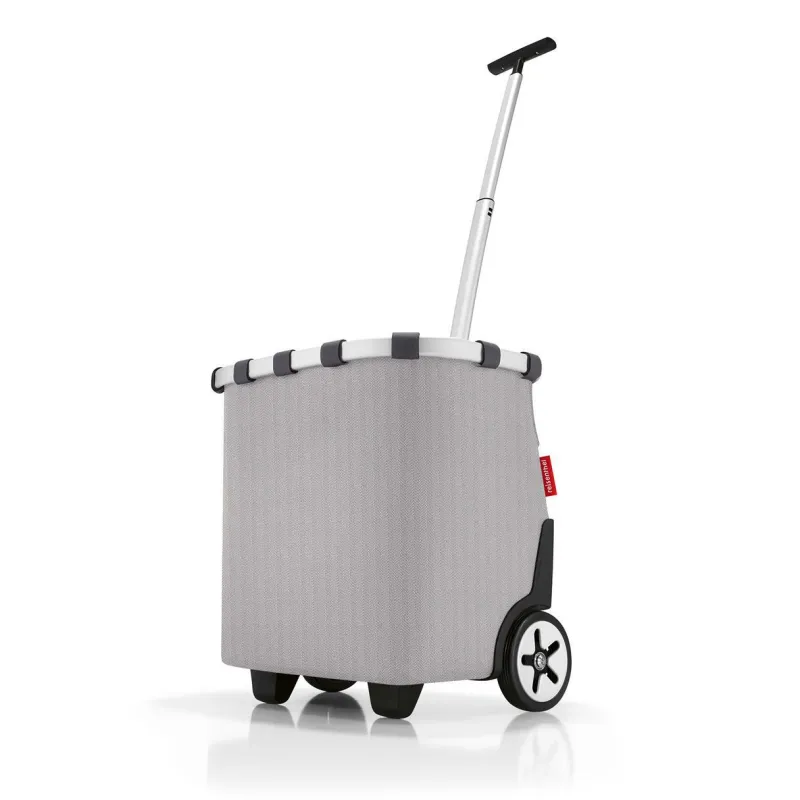 Reisenthel Einkaufstrolly/Shopper>Carrycruiser Herringbone Grey Einkaufskorb mit Rol