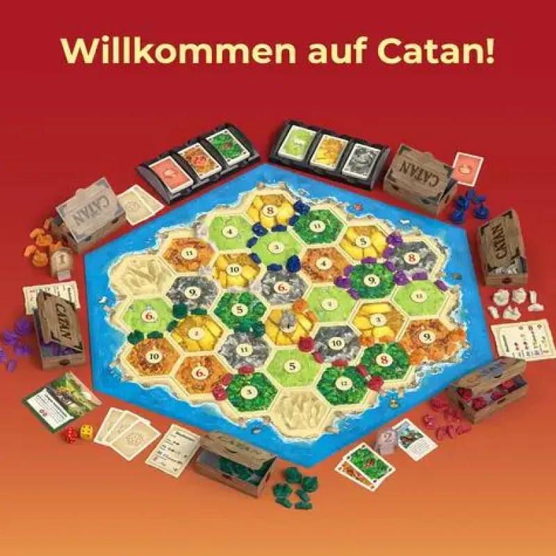 Kosmos Familien- Und Gesellschaftsspiele>CATAN - Das Spiel - Erweiterung 5-6 Personen