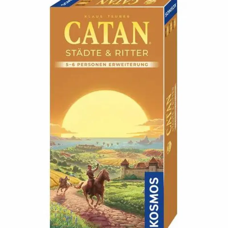 Kosmos Familien- Und Gesellschaftsspiele>CATAN - Städte & Ritter - 5/6. Spieler