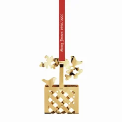 Georg Jensen A/S Dekoration>CC 2020 Weihnachtsmobile Korb 1990/2020 gold