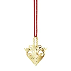 Georg Jensen A/S Baumschmuck Und Zubehör>CC2022 Weihnachtsmobile "Rotkehlchen im Nest" 1992