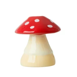 Rice A/S Kerzen, Leuchter Und Zubehör>Ceramic Candle Holder in Mushroom Shape - Wide