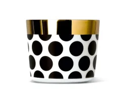 Sieger Fürstenberg Sekt>Champagnerbecher 0,25 l Dots Black&White