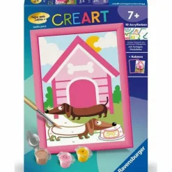 Ravensburger Malen Und Zeichnen>Charmante Dackel - Malen nach Zahlen