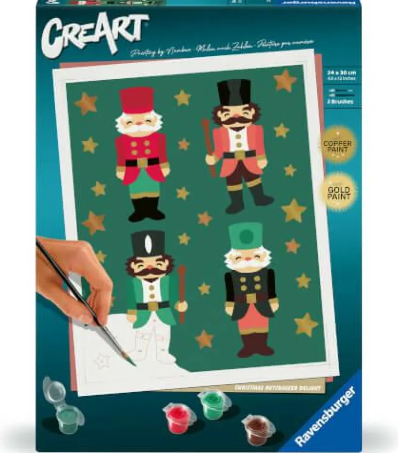 Ravensburger Malen Und Zeichnen>Christmas Nutcracker Delight - Malen nach Zahlen