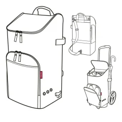 Reisenthel Einkaufstrolly/Shopper>Citycruiser bag black Tasche auf Rollen