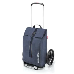 Reisenthel Einkaufstrolly/Shopper>Citycruiser Herringbone Dark Blue - Tasche und Rac