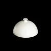 Dibbern Weiß>Cloche für Teller tief 19 cm Classic Weiss Fine Bo
