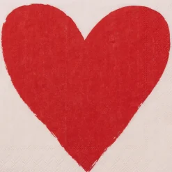 Räder Servietten Und Serviettenringe|Servietten>Cocktailserviette „Herz", 25x25cm