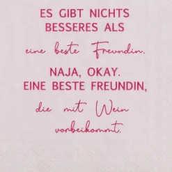 Räder Servietten Und Serviettenringe|Servietten>Cocktailserviette „Es gibt nichts Besseres als..."