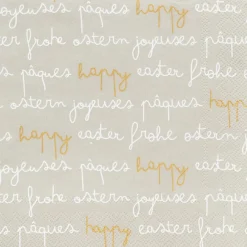 Räder Servietten Und Serviettenringe|Servietten>Cocktailserviette „Happy", 25cmx25cm