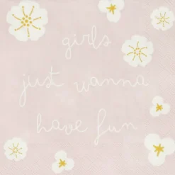 Räder Servietten Und Serviettenringe|Servietten>Cocktailserviette 25x25cm Girls Just Wanna Have Fu