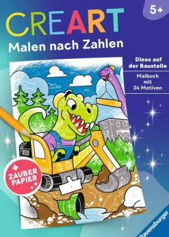 Ravensburger Malen Und Zeichnen>Creart Malen Nach Zahlen Ab 5, Zauberpapier