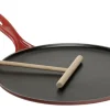 Le Creuset Pfannen Guß Und Schmiedeeisen>Crepespfanne 27 cm Kirschrot