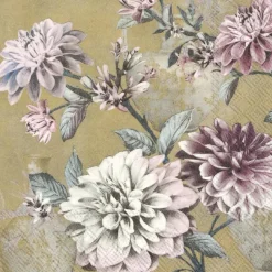 IHR Servietten Und Serviettenringe|Servietten>DARIA gold Lunch-Servietten L 820209