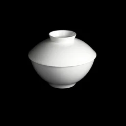 Dibbern Weiß>Deckel für Suppenschale 14 cm Asia Line Fine Bone