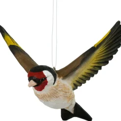 Wildlife Garden AB Figuren>Deco Bird Fliegender Stieglitz