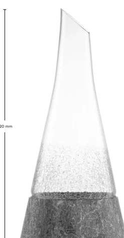 Zwiesel Kristallglas AG Dekanter, Karaffen Und Krüge>Dekanter Symbiosis 0,75l mit Steinsockel und Filzu