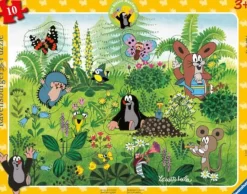 Ravensburger Kleinkindpuzzle|Spielen>Der kleine Maulwurf: Spielspaß im Garten - Rahmenp