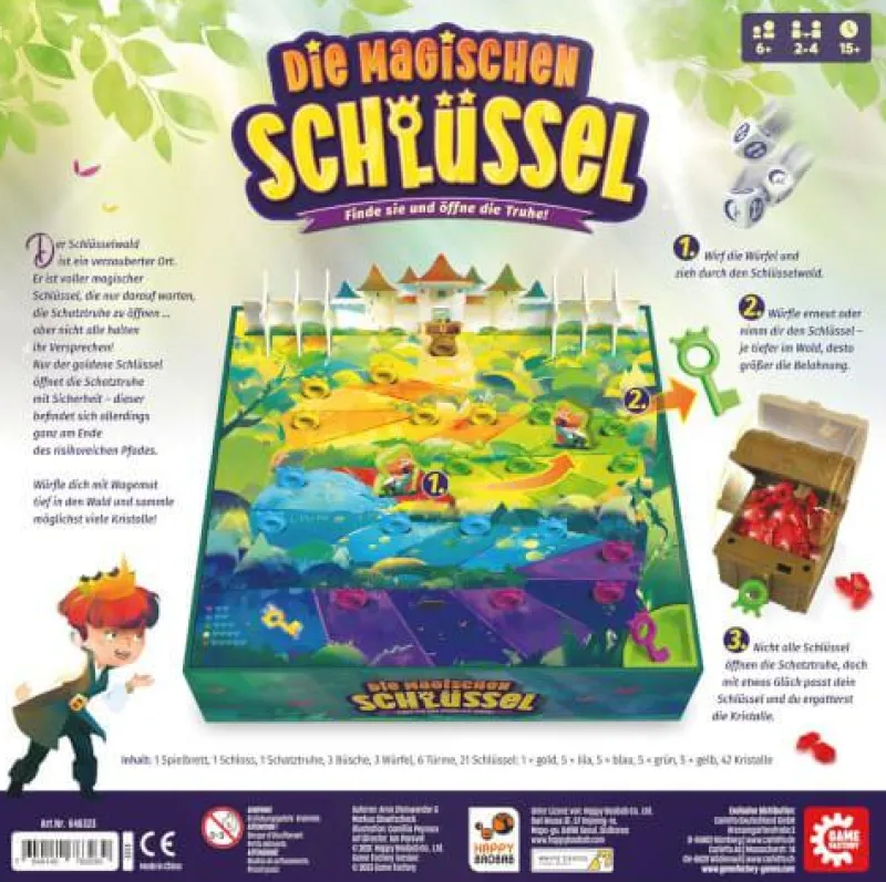 Carletto Kinderspiele>Die Magischen Schlüssel