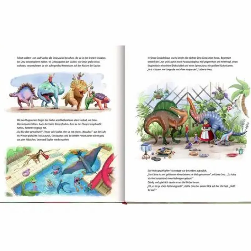 COPPENRATH SPG Interaktive Lernspiele>Dinosaurier auf dem Bauernhof (Bd.4)