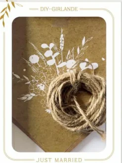 COPPENRATH SPG Wand- Und Fensterdekoration>DIY-Girlande - Just Married