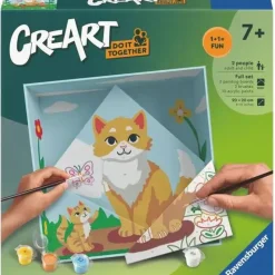 Ravensburger Malen Und Zeichnen>Do It Together: Katze