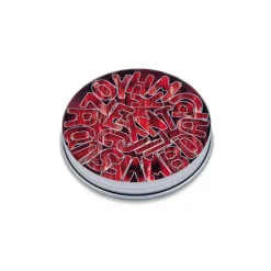 Staedter Gmbh Ausstecher Und Stempel>Dose Ø 12 cm, Buchstaben