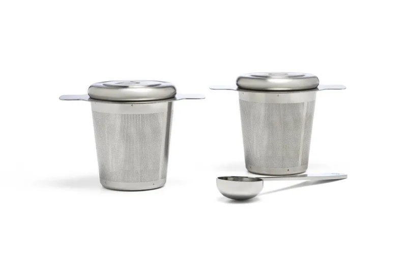 Bredemeijer GmbH Teezubereitung>Edelstahlfilter 2er mit Ablage/Deckel