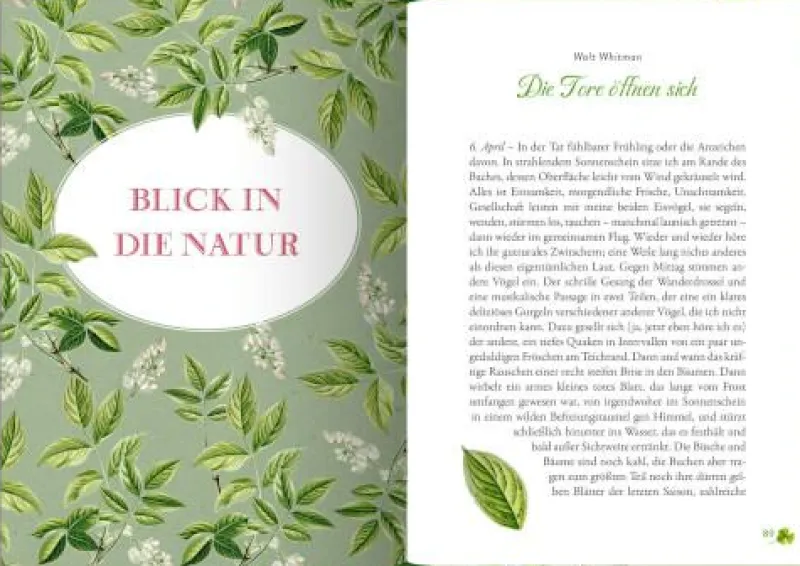 COPPENRATH SPG Geschenkbücher>Edizione: Der Weg z. Glück führt durch die Natur (