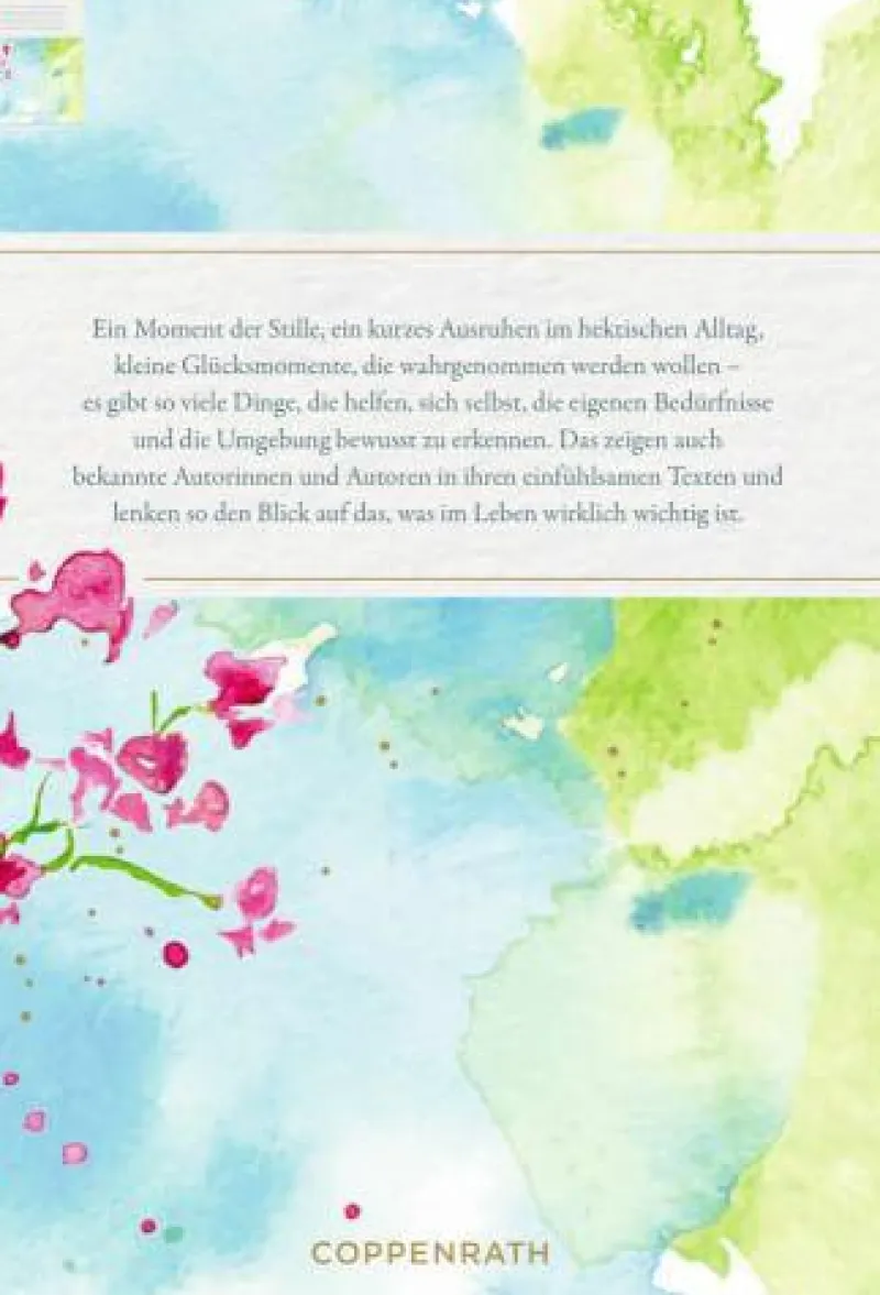 COPPENRATH SPG Geschenkbücher>Edizione: Nimm dir Zeit zum Durchatmen