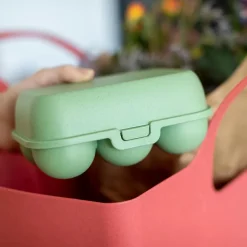 Koziol ideas for friends GmbH Aufbewahrung In Der Küche>Eierbox To Go mini leaf green