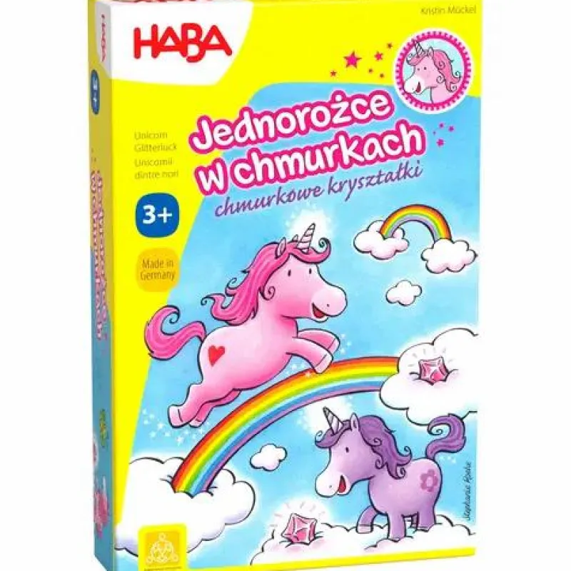 Haba Kinderspiele>Einhorn Glitzerglück und Der Wolkenschatz