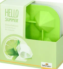 Birkmann Barzubehör>Eiswürfelform Diamant für 4 Stück, Silikon