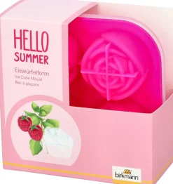 Birkmann Barzubehör>Eiswürfelform Rose für 4 Stück, Silikon