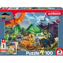 Schmidt Spiele Kinderpuzzle>Eldrador, Kampf Um Den Superkristall, 100 Teile