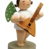 Wendt&Kühn Figuren>Engel mit Balalaika, Grünhainichener Engel - 650Er