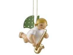 Wendt&Kühn Figuren>Engel mit Saxofon schwebend